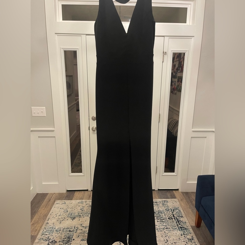 Black gown